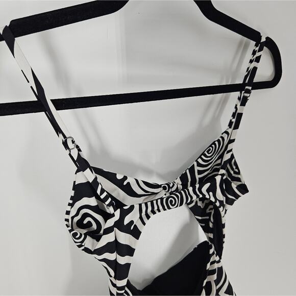 Mara Hoffman Black and White Kia One Piece Swimsuit XS - Picture 7 of 10